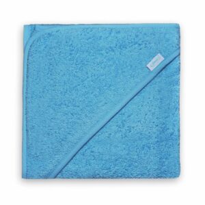 Badcape, Blauw 100×100 cm